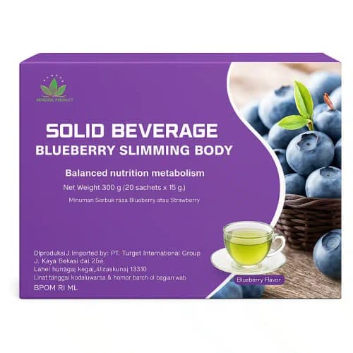 Blueberry Slimming Body Healthy Shake